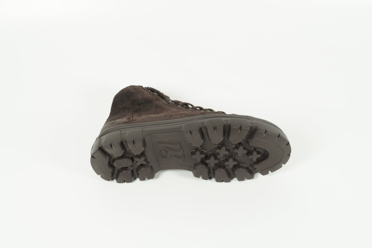 Schnürschuh Braun