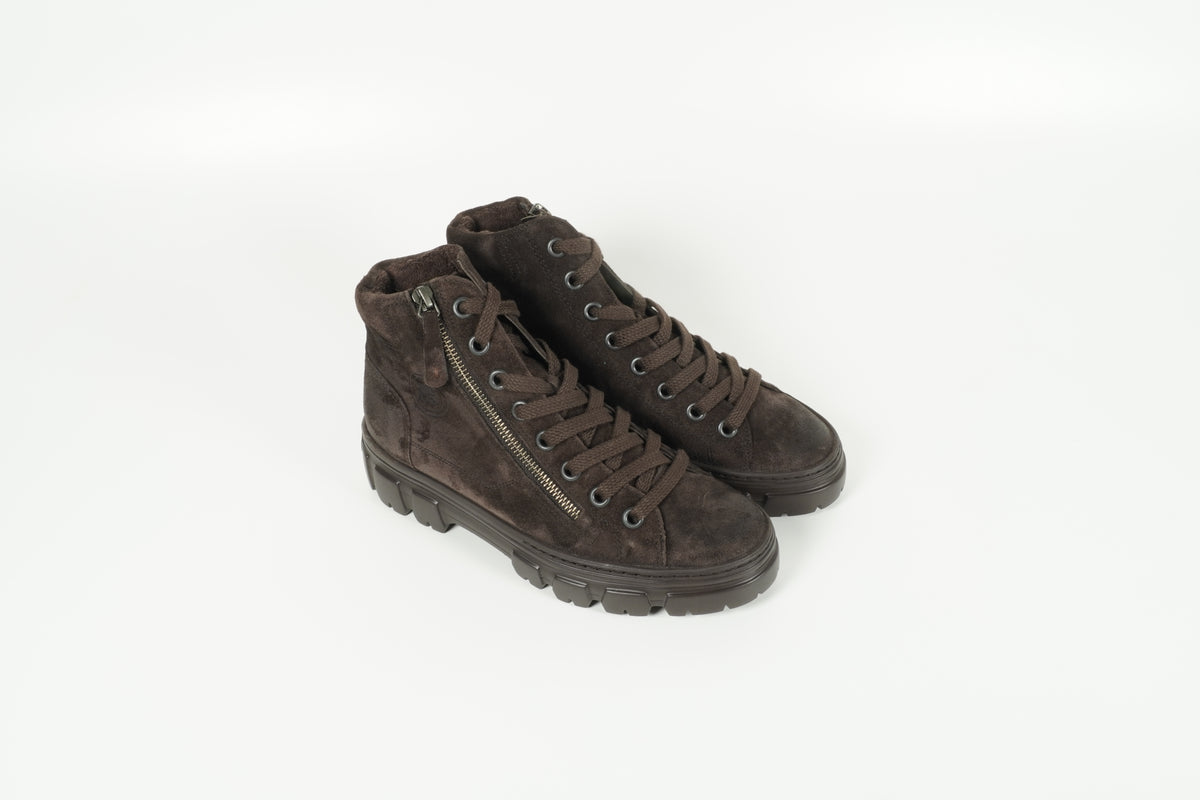 Schnürschuh Braun