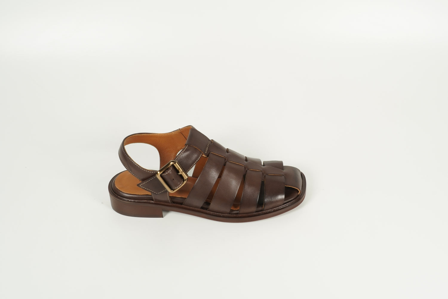 Sandale Braun