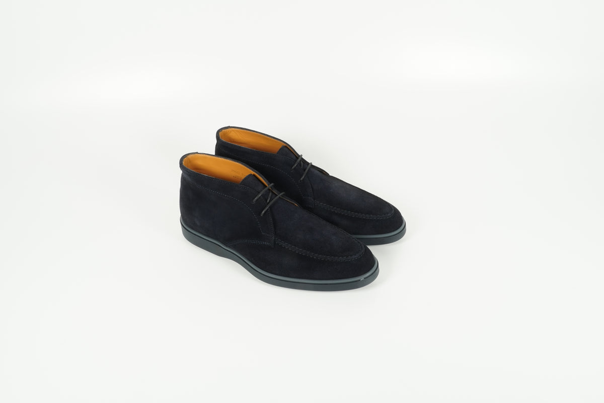 lace-up shoe blue