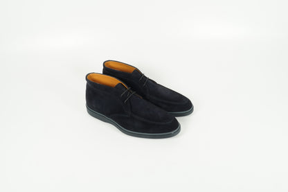 lace-up shoe blue