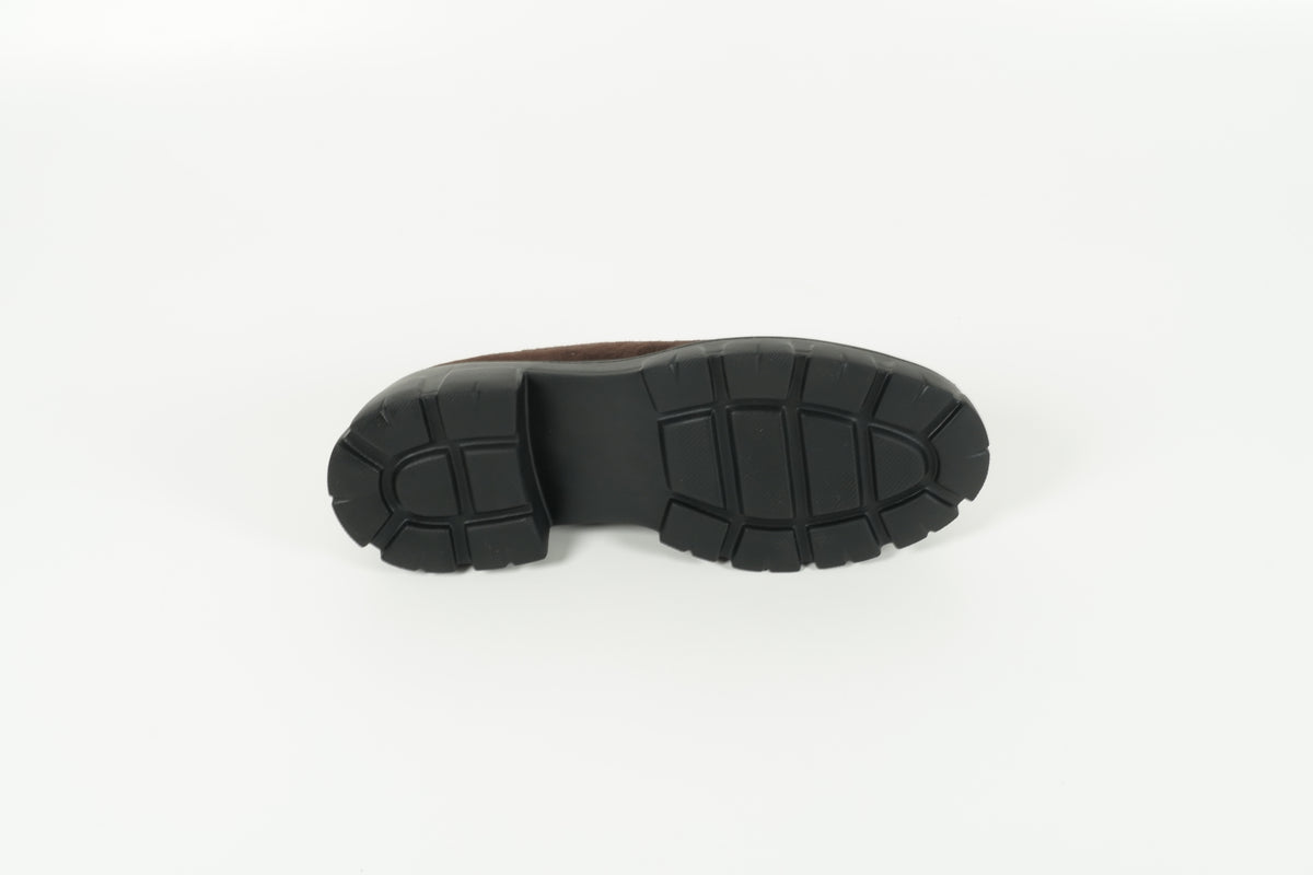 Schnürschuh Braun