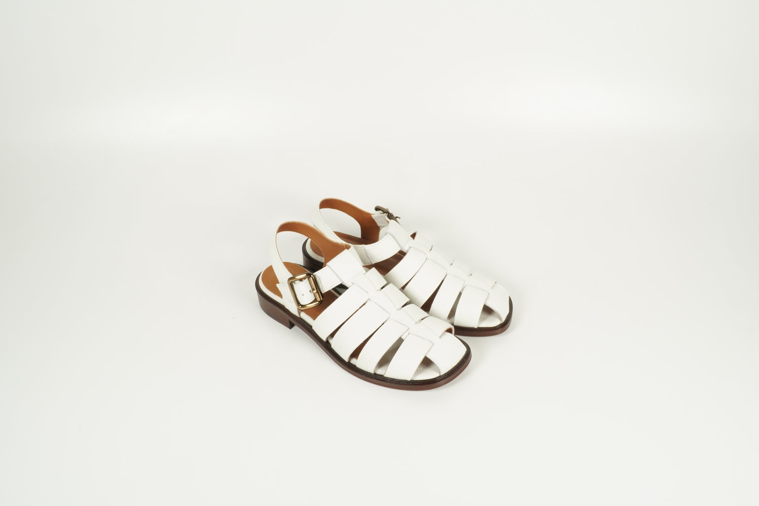 Sandale Weiss