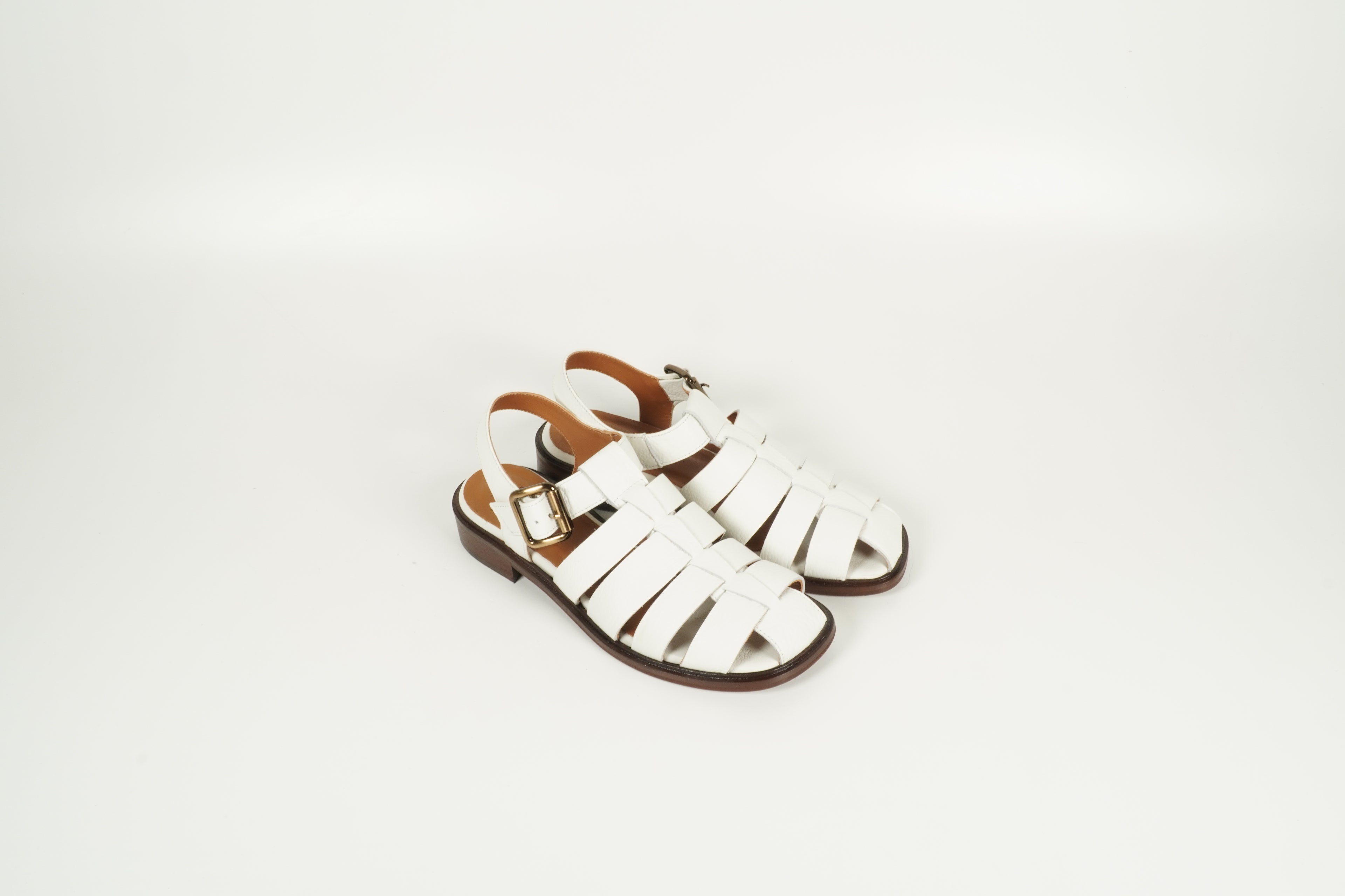 Sandale Weiss