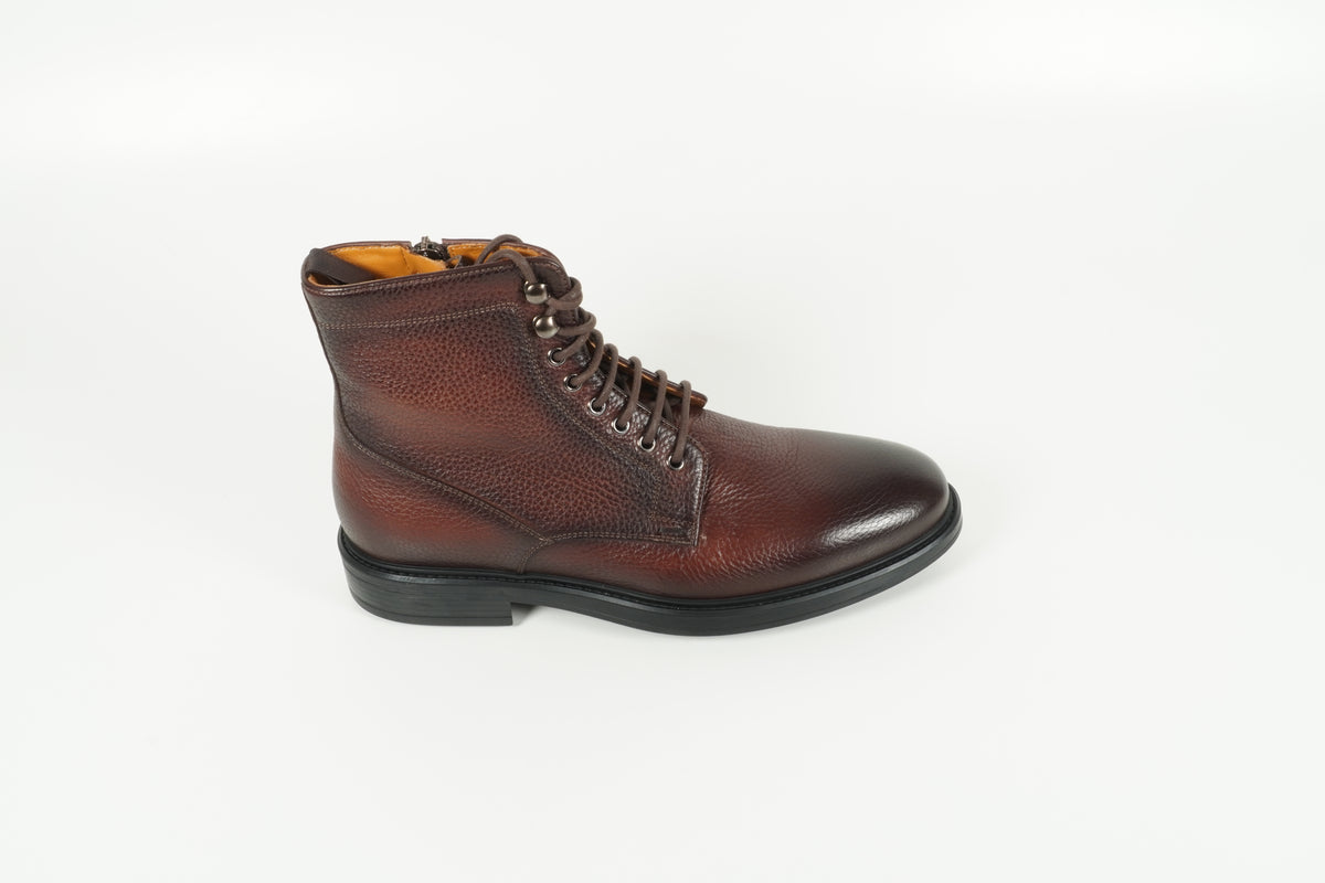 Schnürschuh Braun