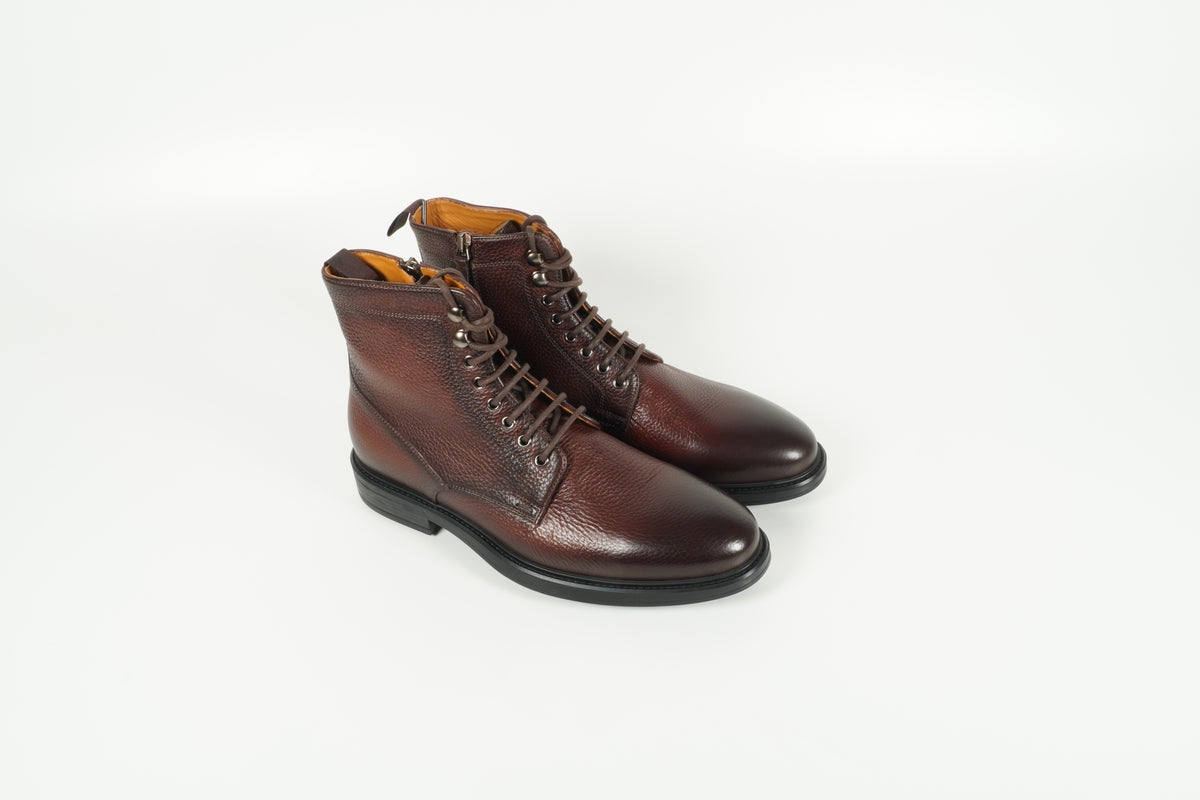 Schnürschuh Braun