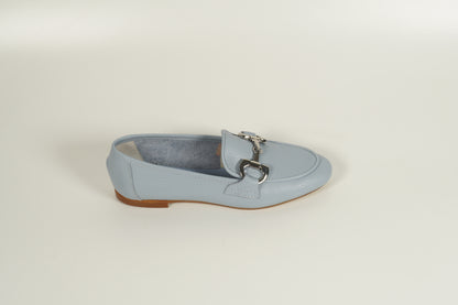 Moccasin Blau