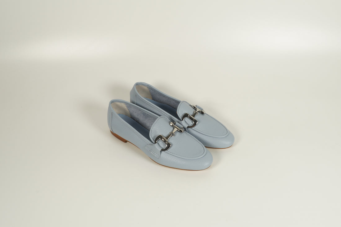 Moccasin Blau