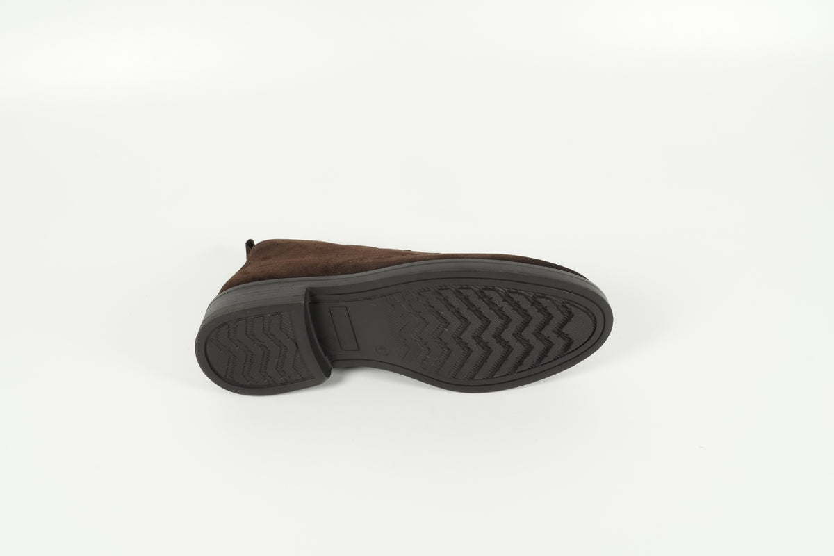 Schnürschuh Braun