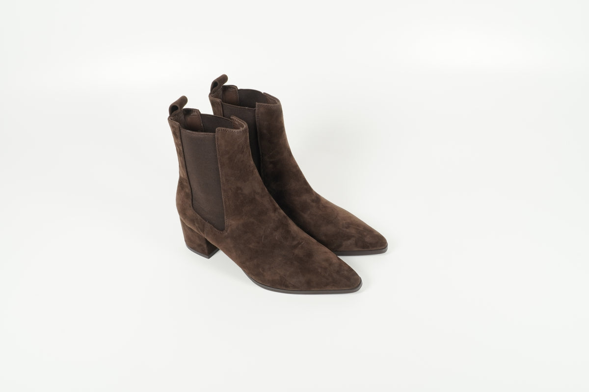 Stiefelette Braun