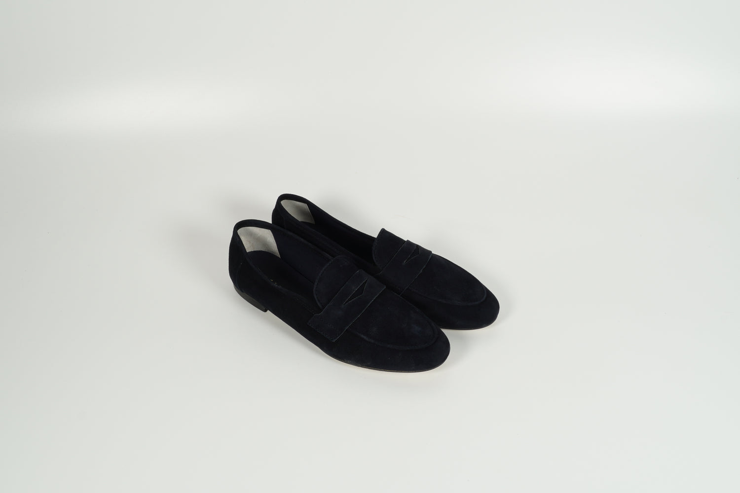 Moccasin Blau