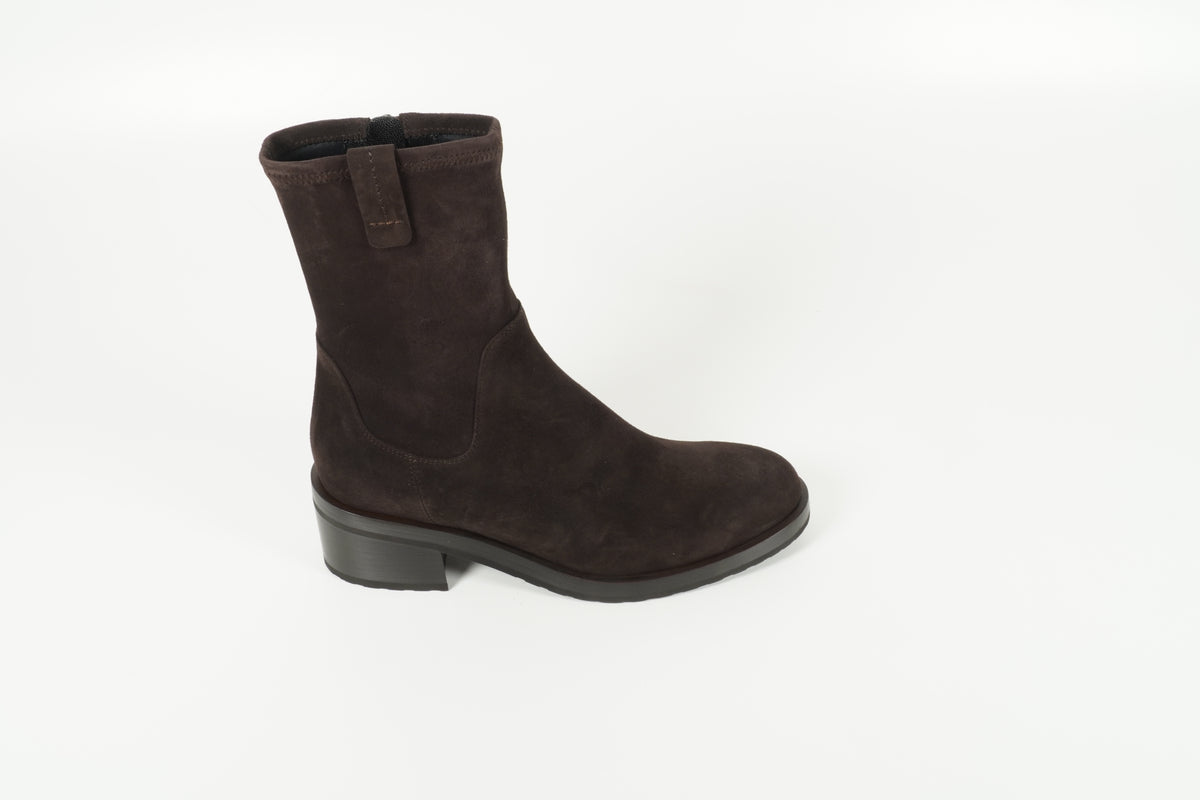 Stiefelette Braun
