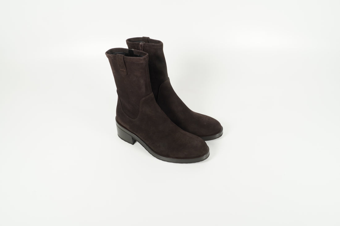 Stiefelette Braun