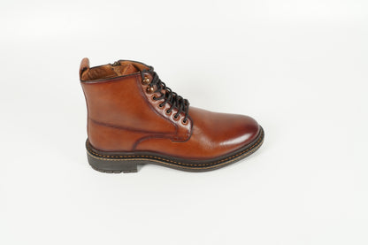 Schnürschuh Braun