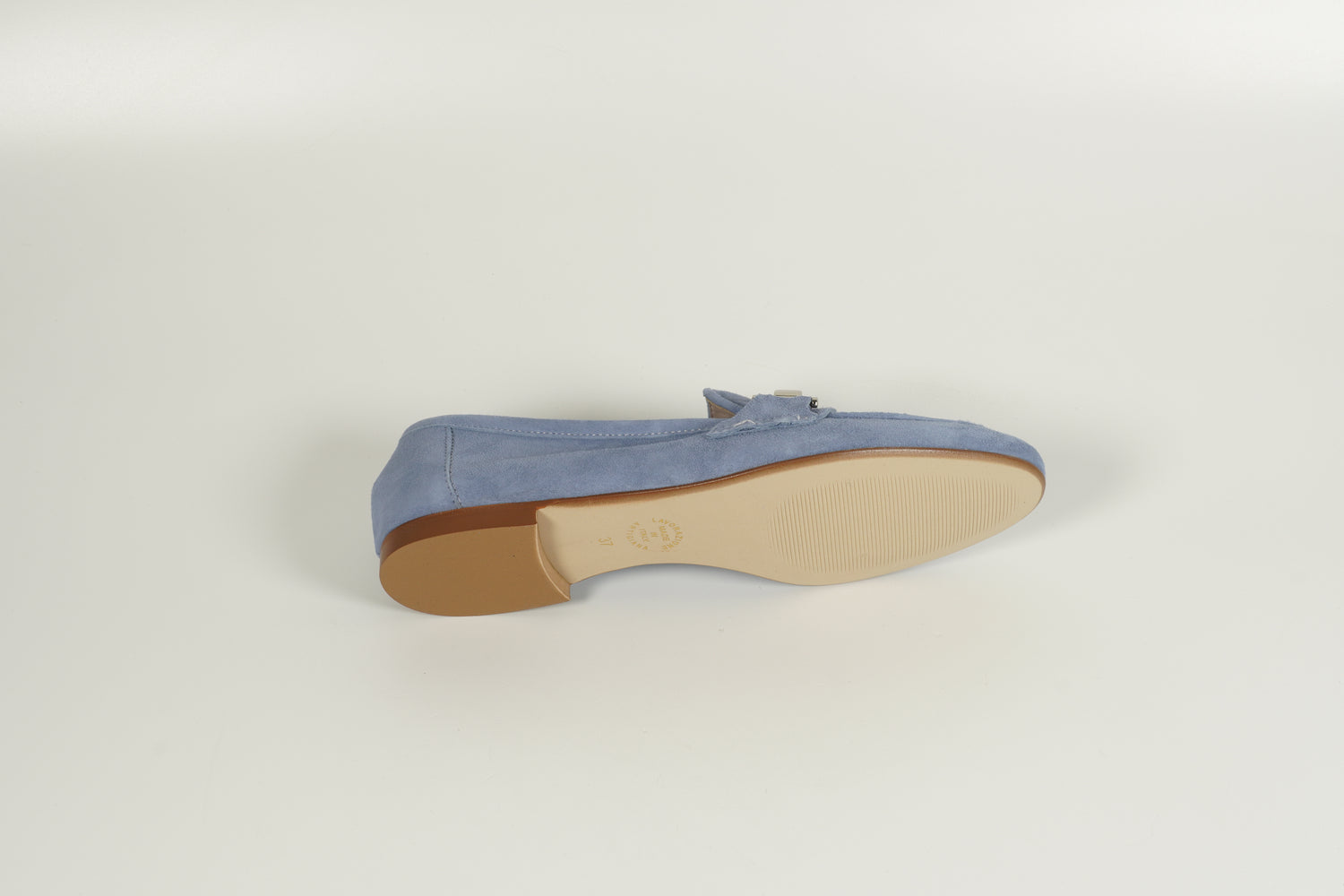 Moccasin Blau