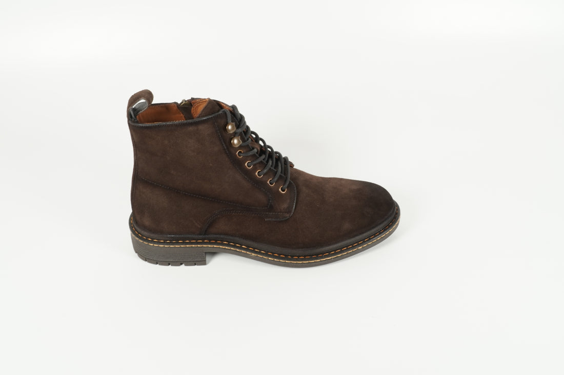 Schnürschuh Braun