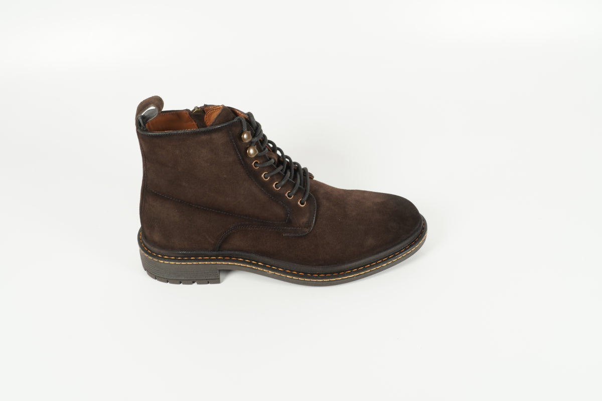 Schnürschuh Braun