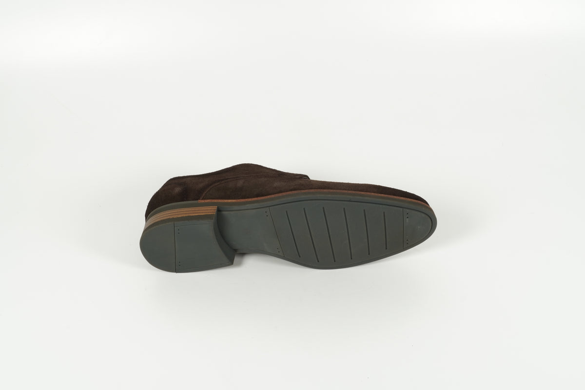 Schnürschuh Braun