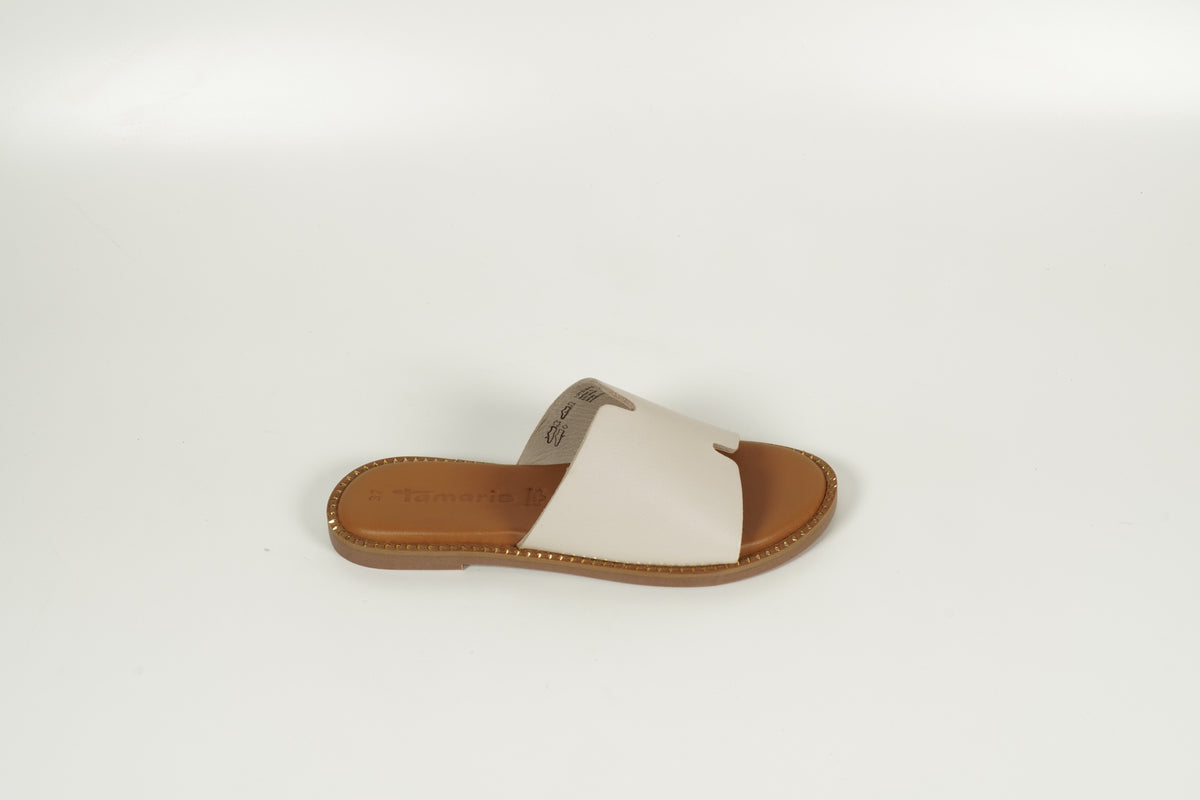 Beige mules