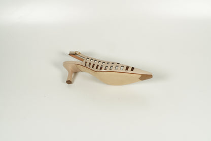 Slingpumps Beige
