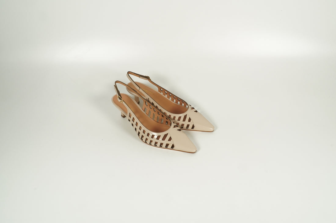 Slingpumps Beige