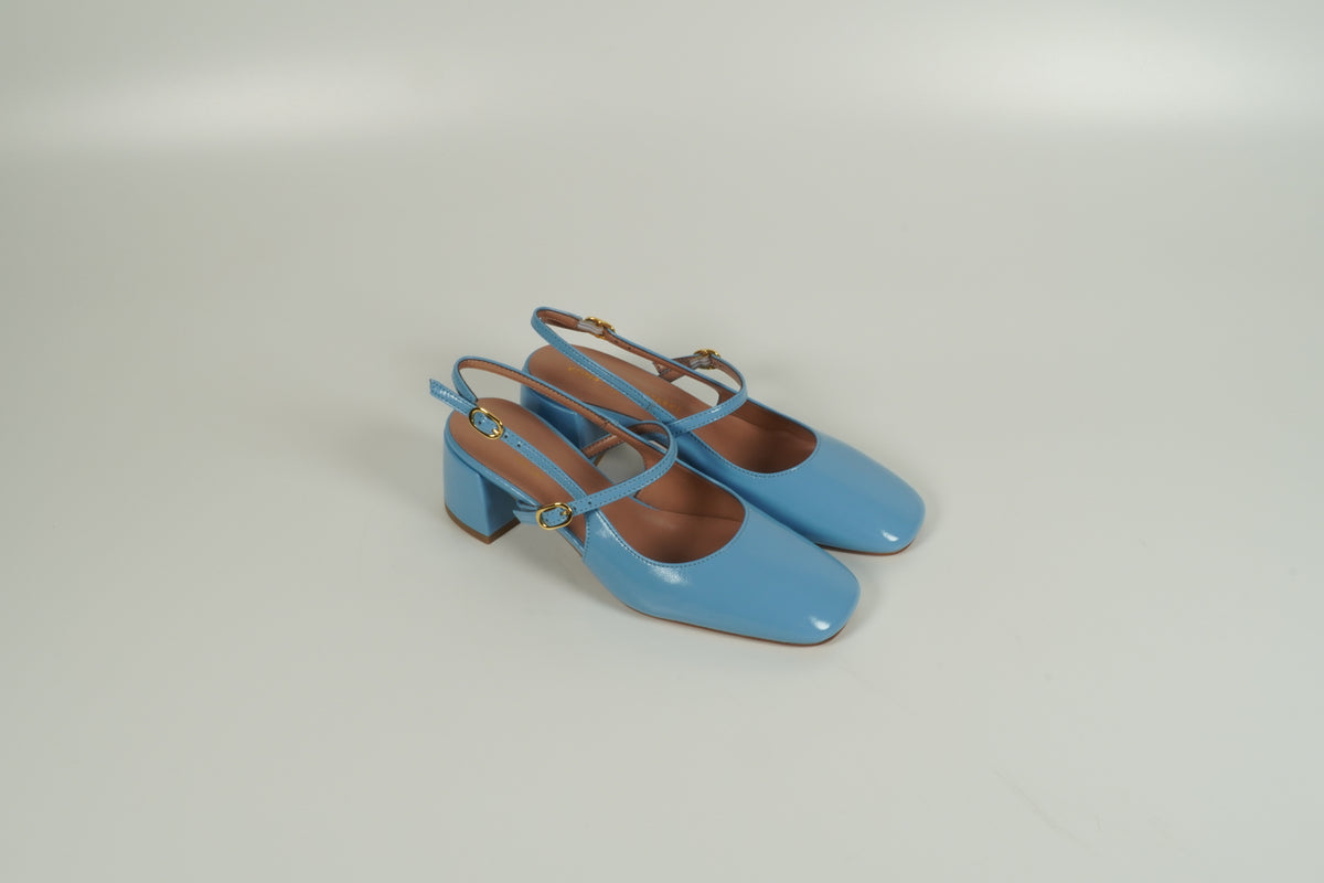 Escarpins bleu