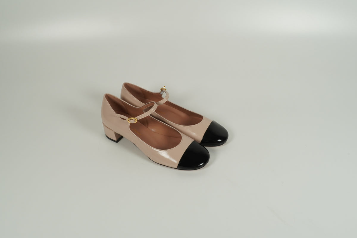Beige Pumps