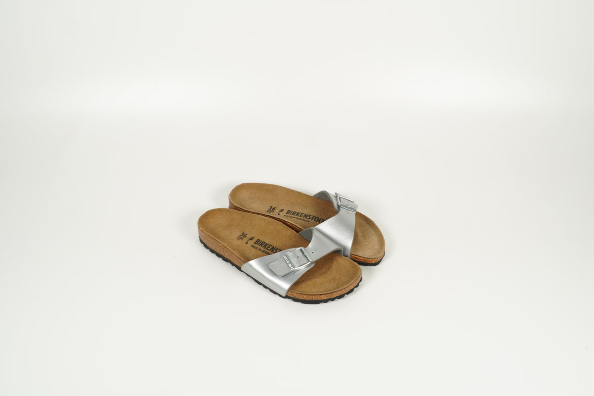Sandale Silber Madrid