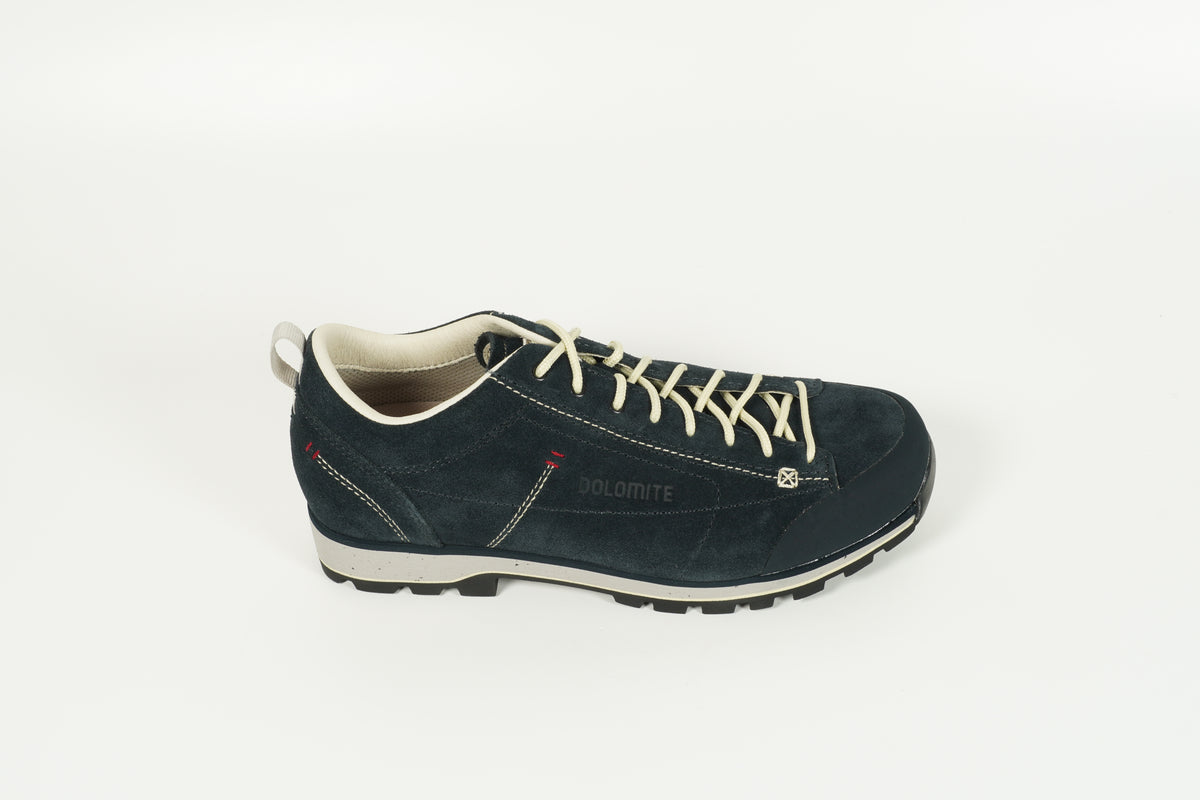 Chaussure à lacets bleue