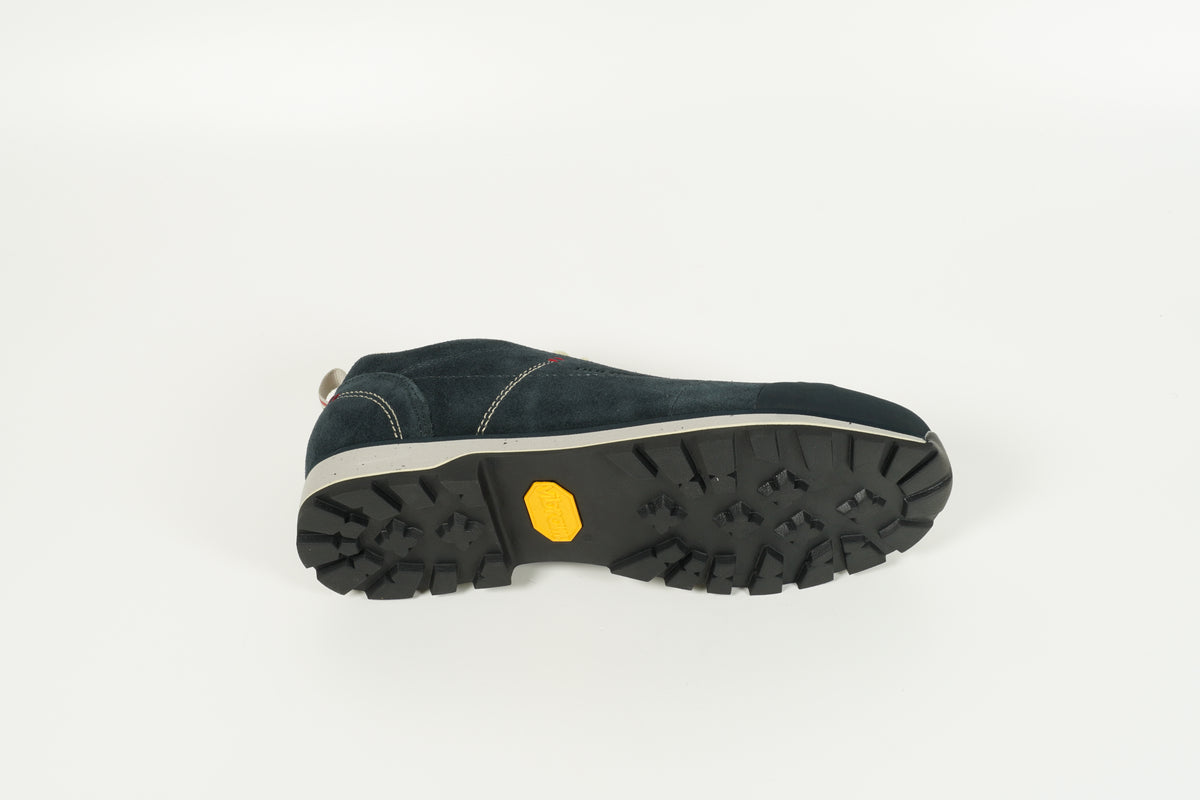 Chaussure à lacets bleue