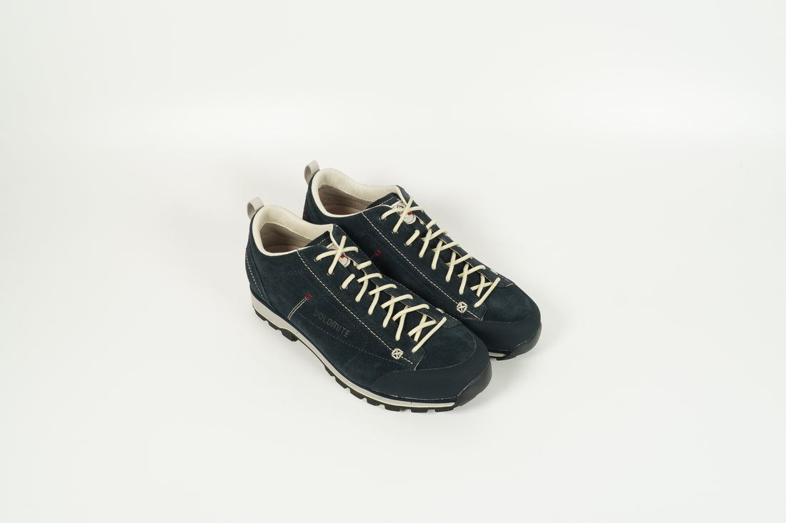 Schnürschuh Blau