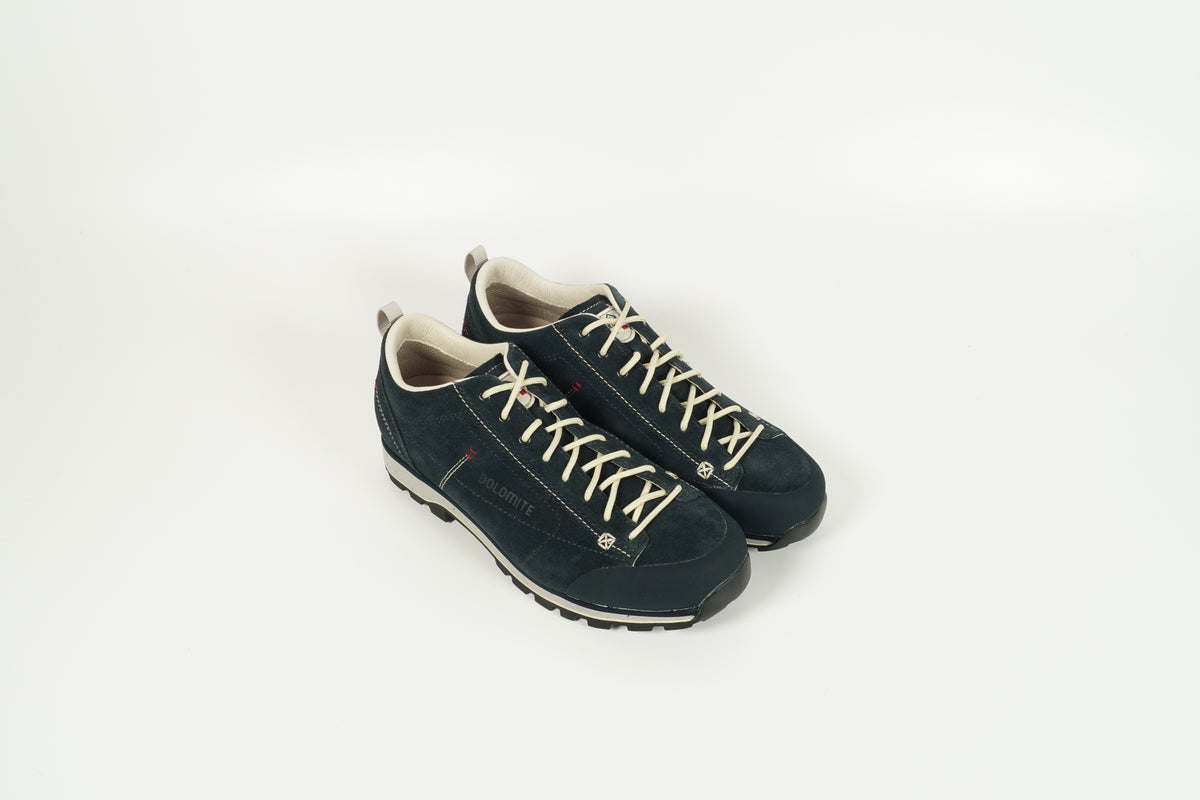 Chaussure à lacets bleue