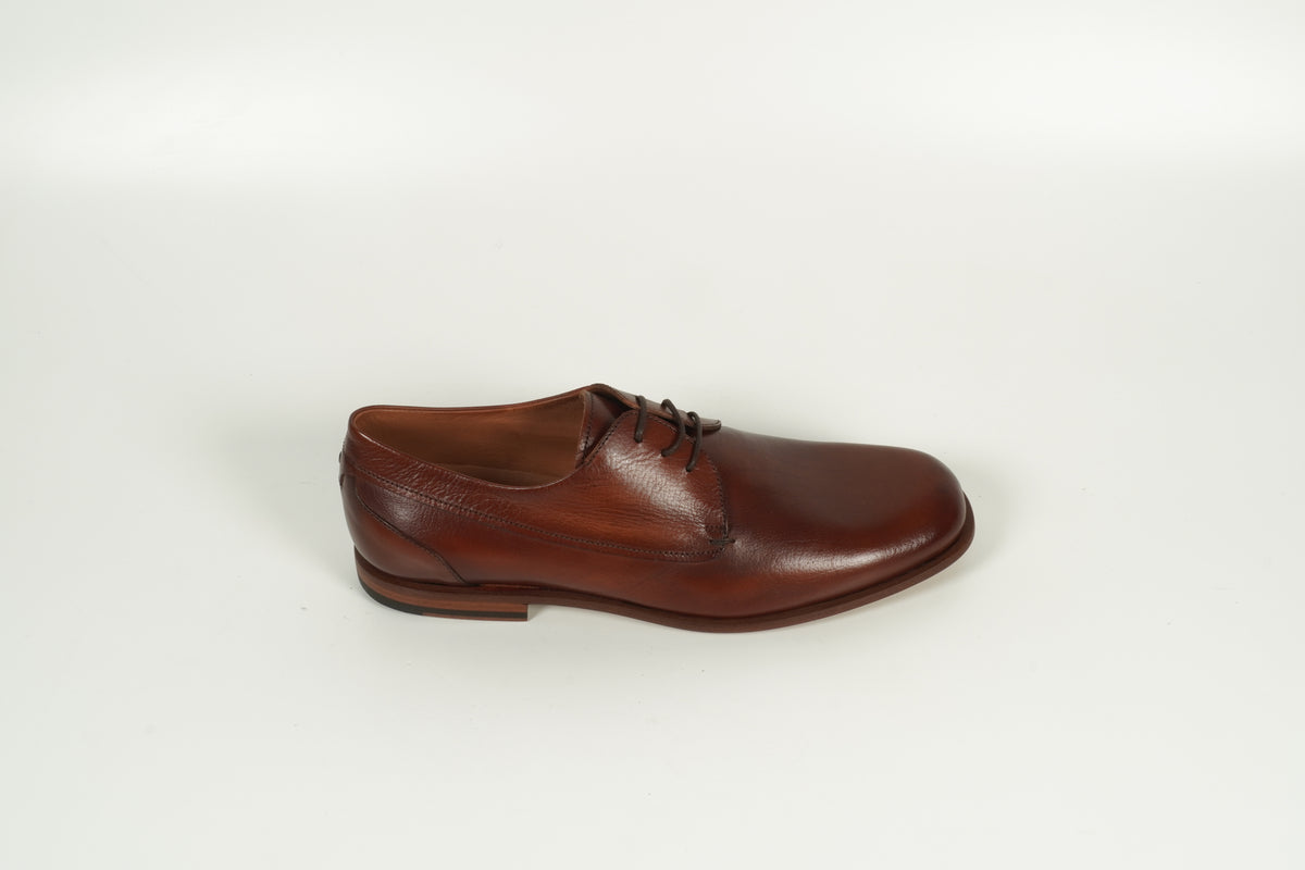 Schnürschuh Braun