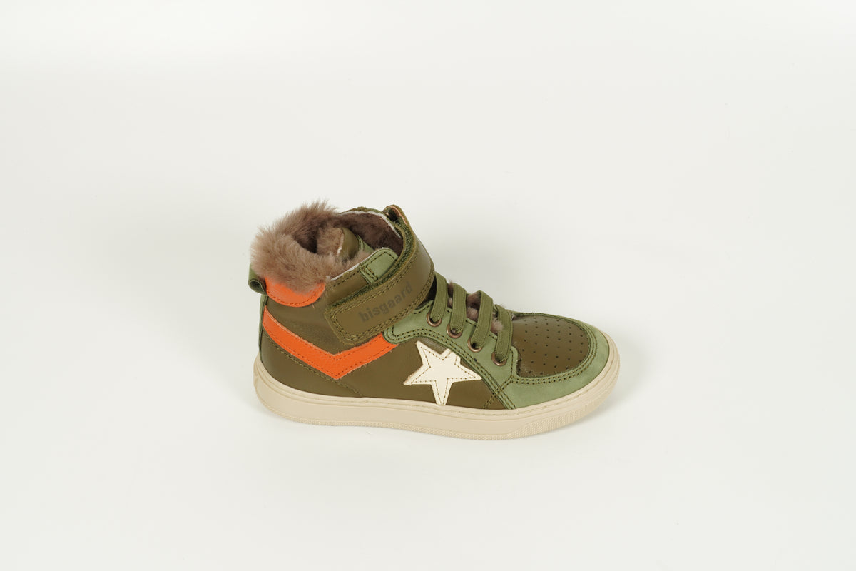 Stiefelette gefüttert Kids Grün