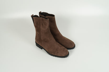 Bottines marron