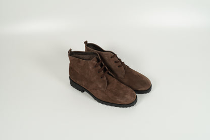 Ankle Boots Lined Brown