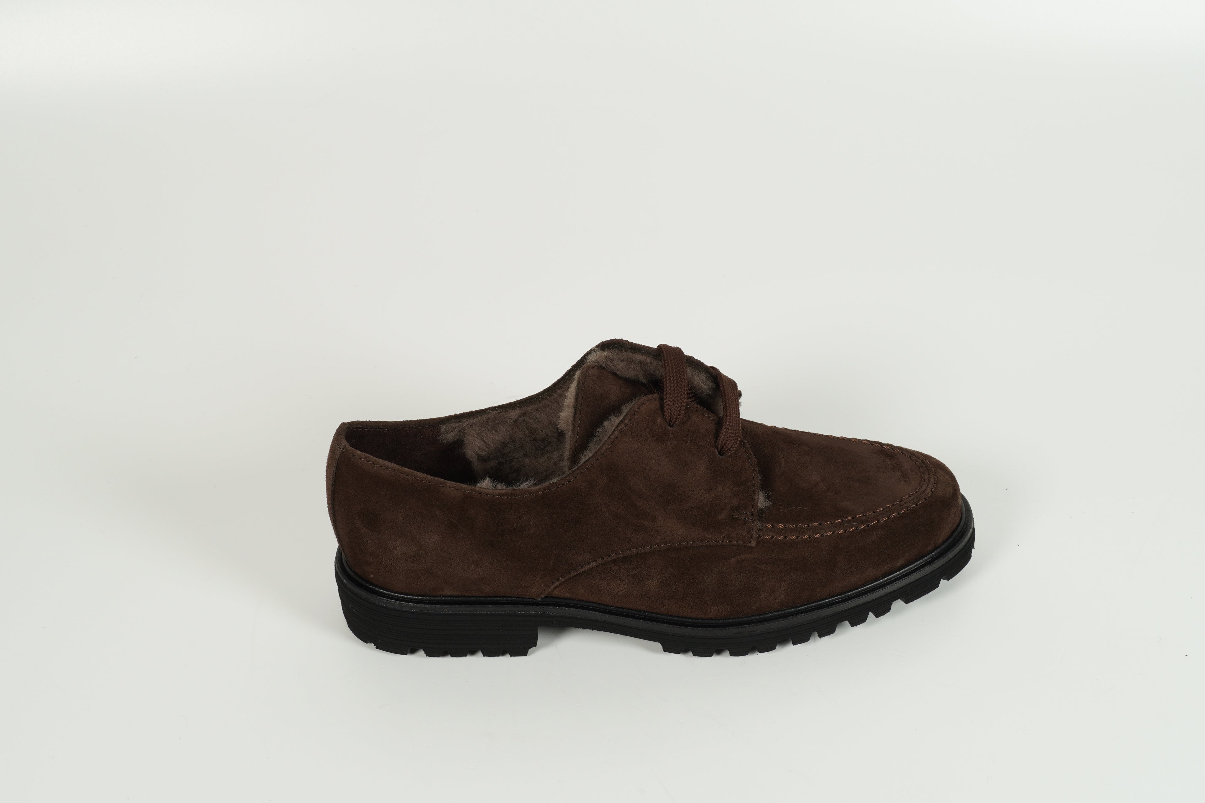 Mocassins doublés marron