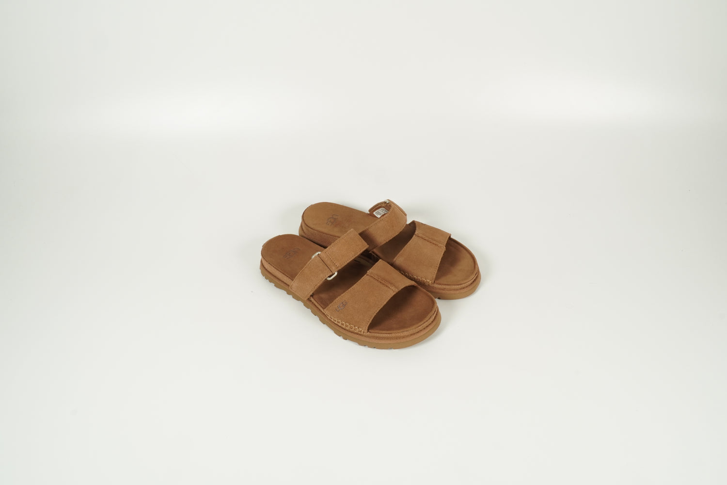 Sandale Goldenglaze slide Chestnut