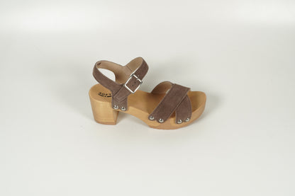 Sandale Braun