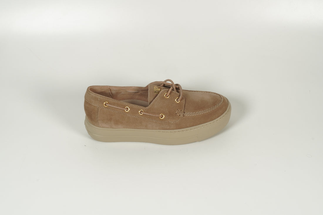 Bootschuh Beige