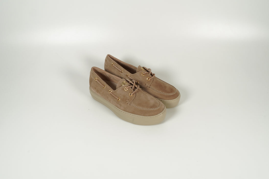 Bootschuh Beige