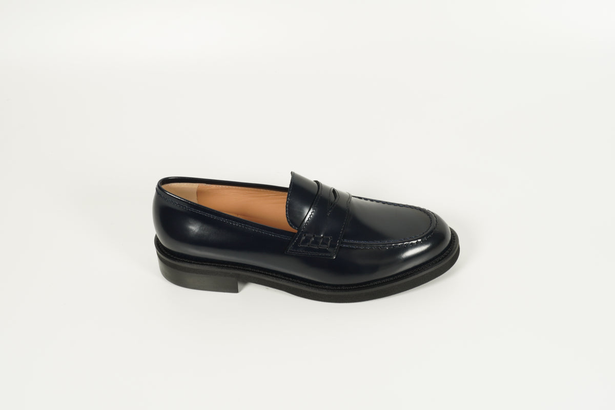 Mocassin bleu