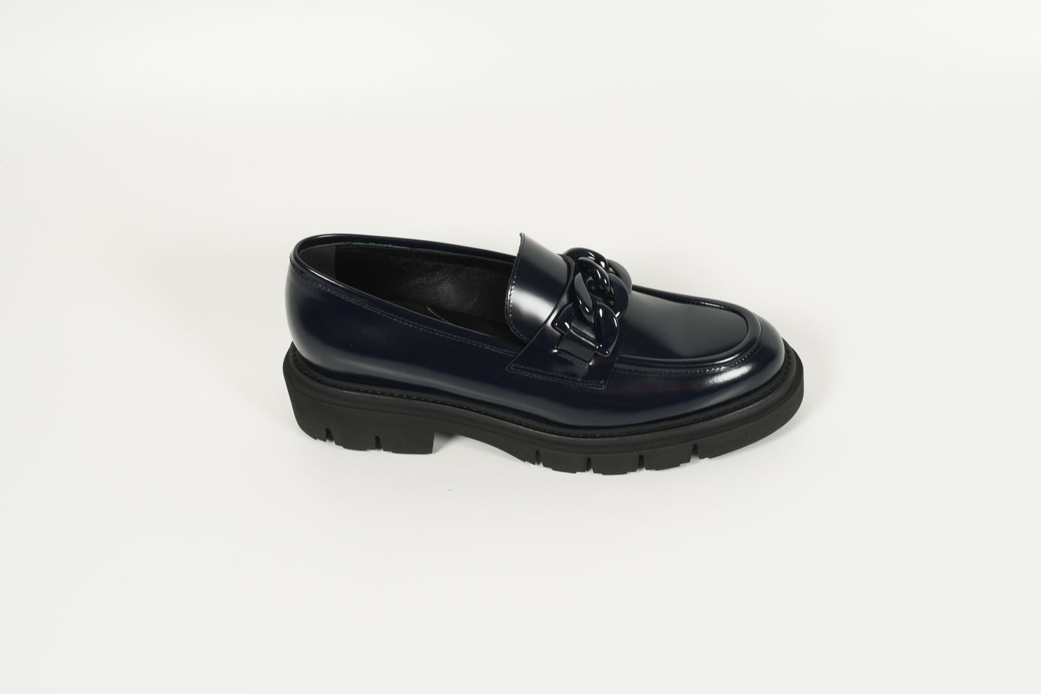 Mocassins bleu