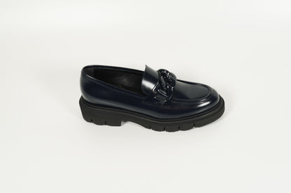 Mocassins bleu