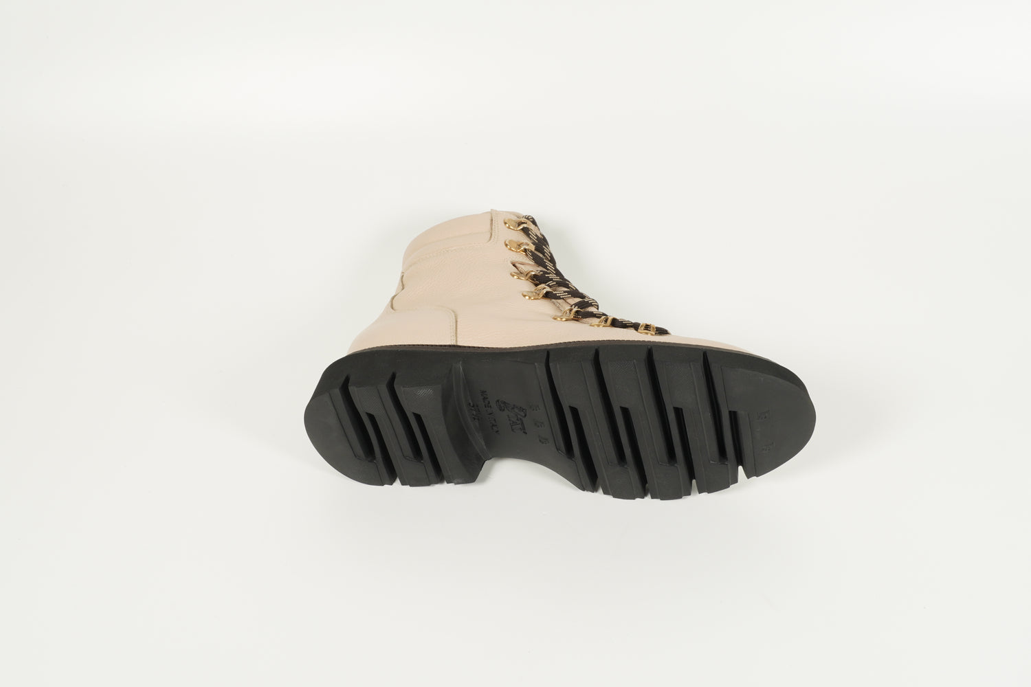 Stiefelette Beige