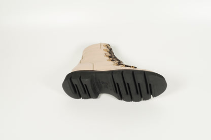 Stiefelette Beige