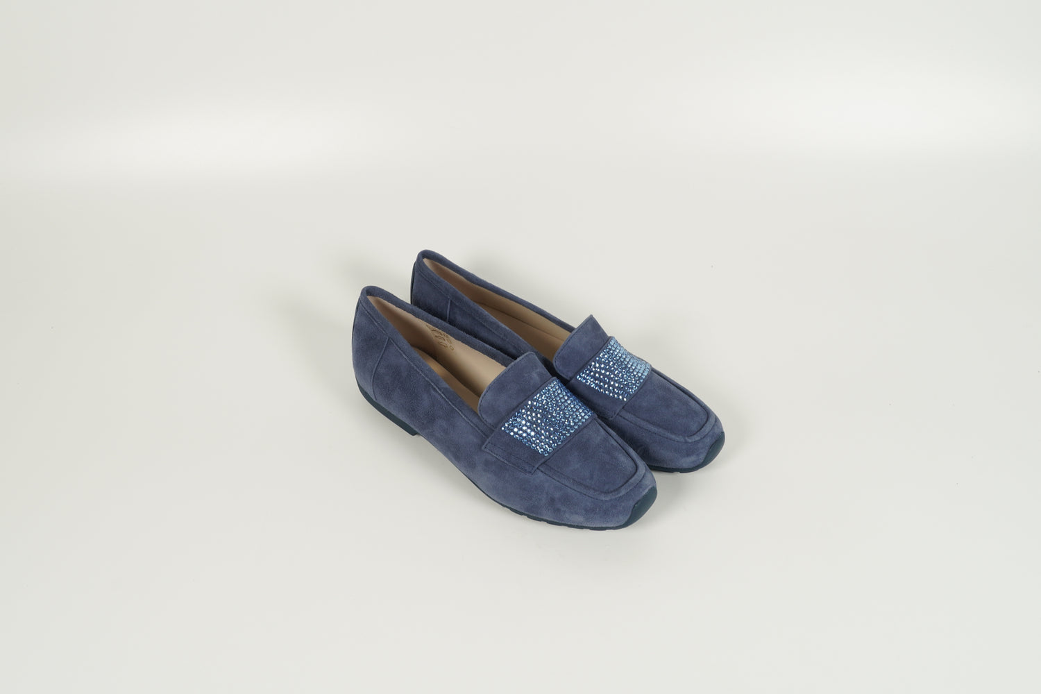 Moccasin Blau