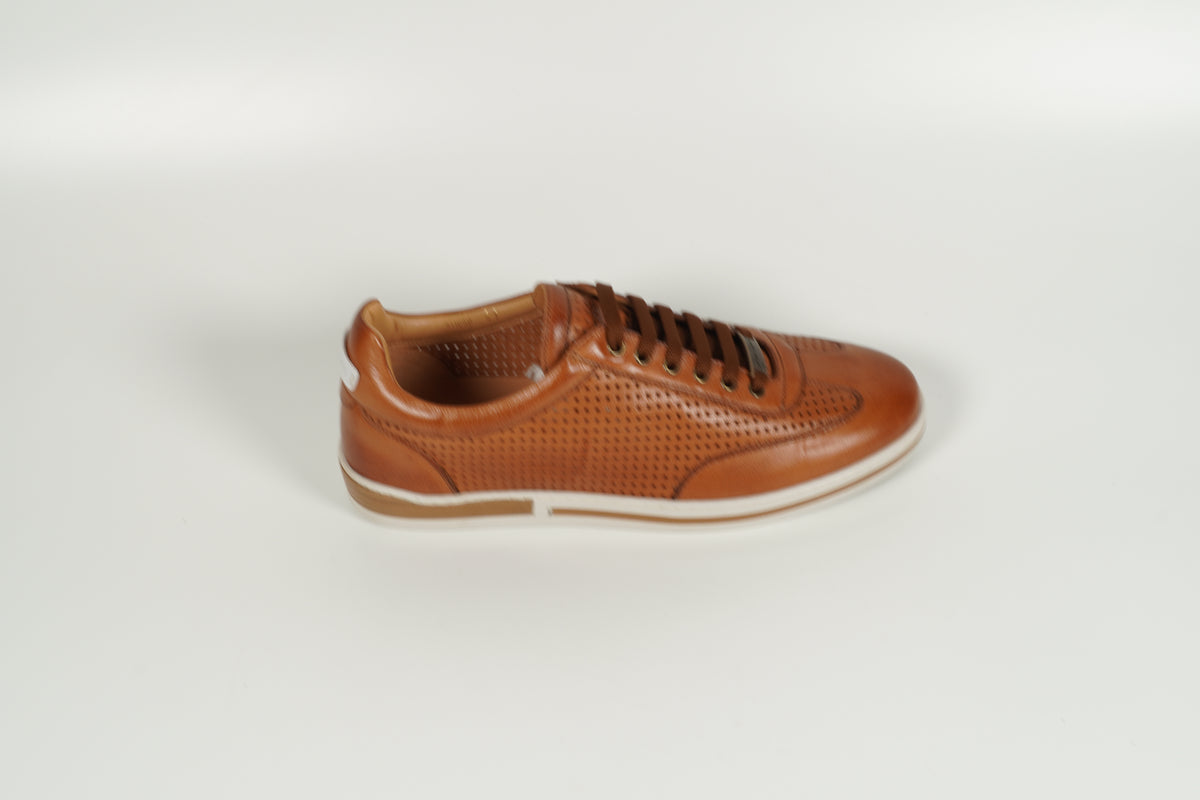 Schnürschuh Braun