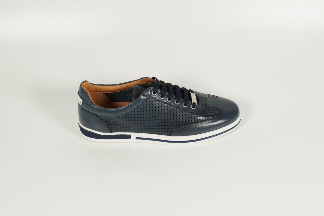 Sneaker Blau