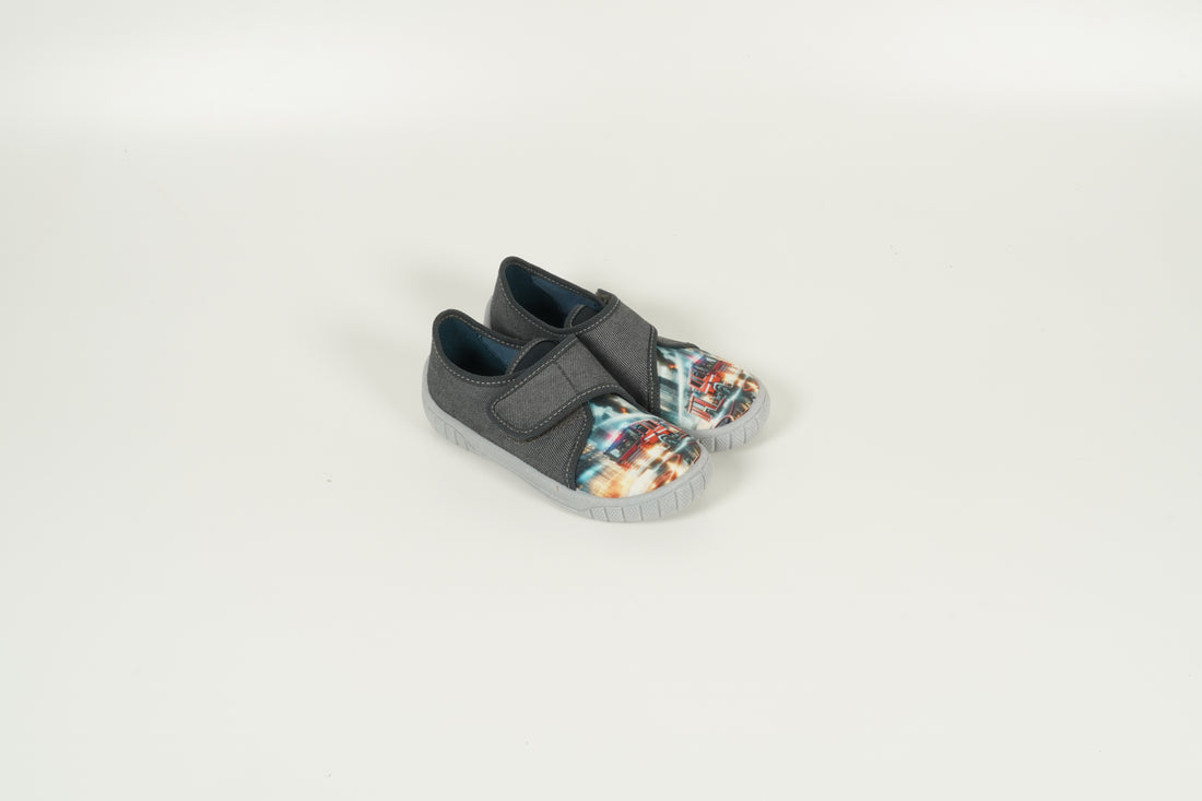 Hausschuhe Kids Grau